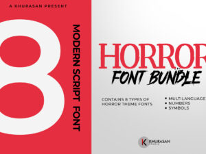 Horror Font Bundles