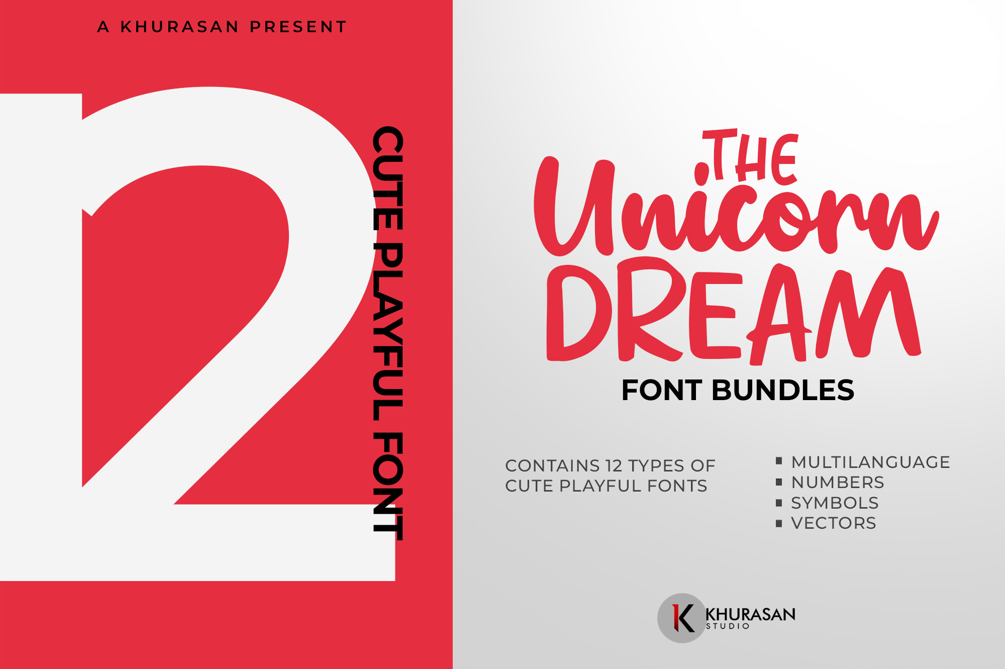 The Unicorn Dream Font Bundles